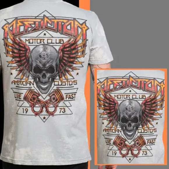 Affliction S/S Tee AC Final Mile Size XL - Picture 4 of 6